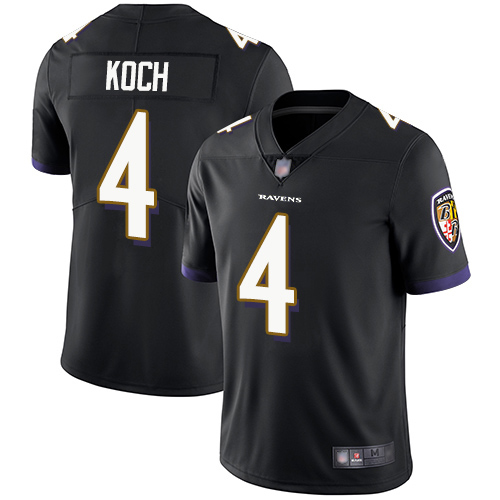 Baltimore Ravens Limited Black Men Sam Koch Alternate Jersey NFL Football #4 Vapor Untouchable
